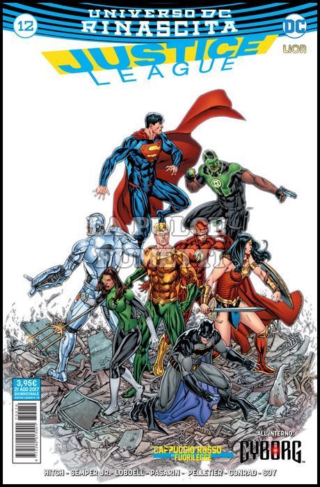 JUSTICE LEAGUE # 70 - JUSTICE LEAGUE 12 - RINASCITA